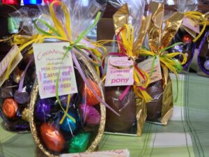 Handmade Easter Eggs at Hooton's Farm Shop